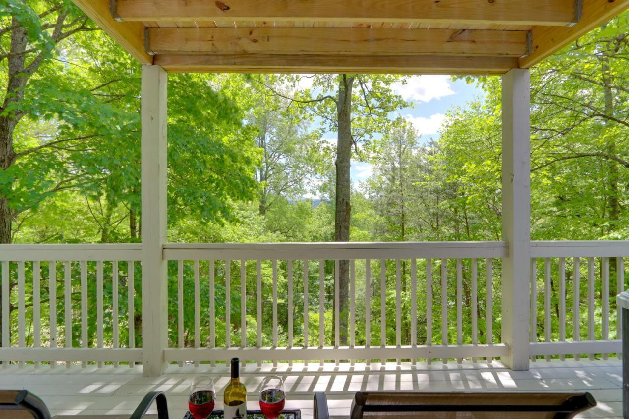 Villa Blue Ridge Getaway With Hot Tub And Seasonal View! Exterior foto