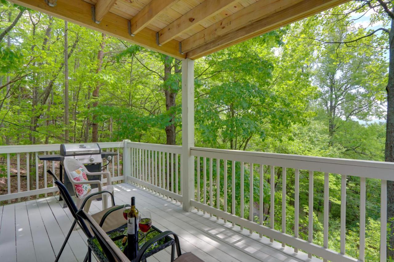 Villa Blue Ridge Getaway With Hot Tub And Seasonal View! Exterior foto